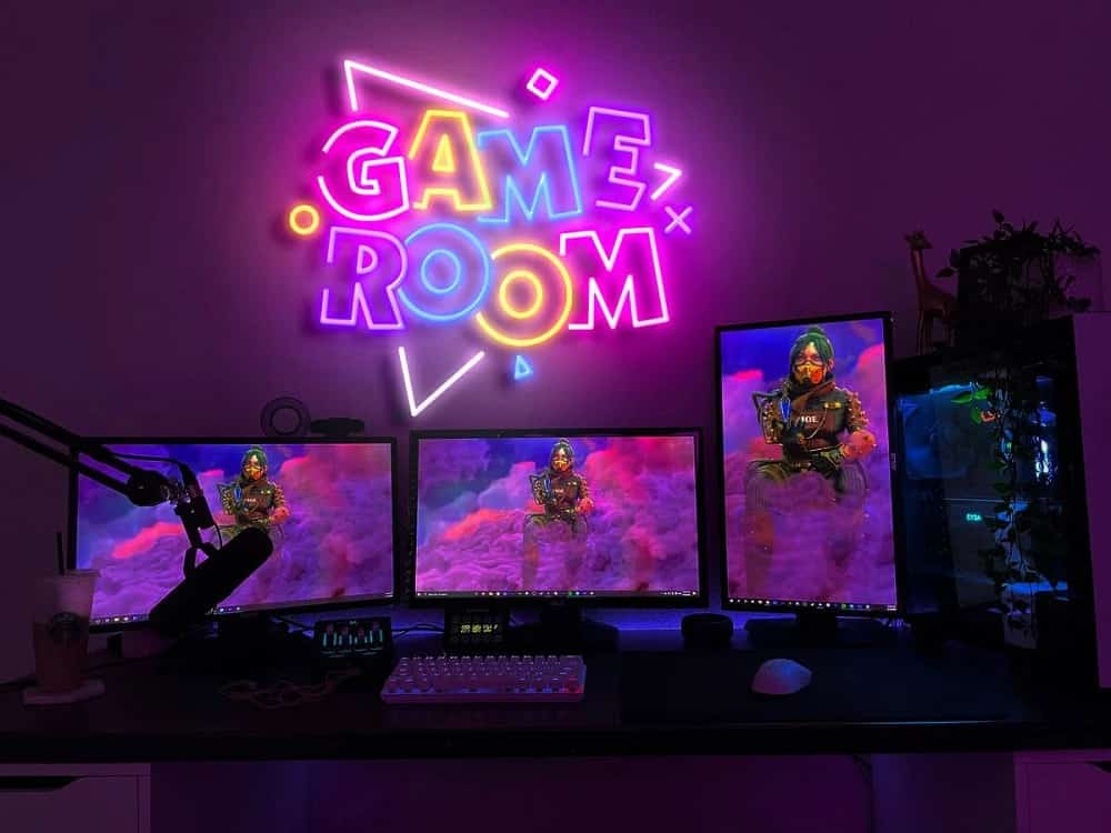 Personalized Gamertag Backlit LED