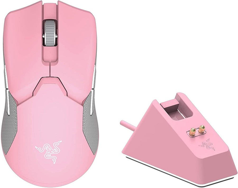 Razer Viper Ultimate Quartz Pink RZ01 03050300 R3M1 Wireless Gaming Mouse