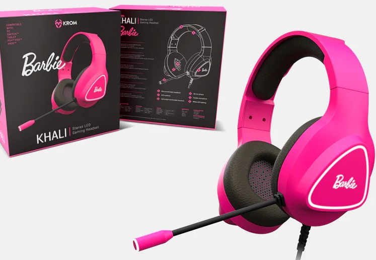 Headset Khali Barbie